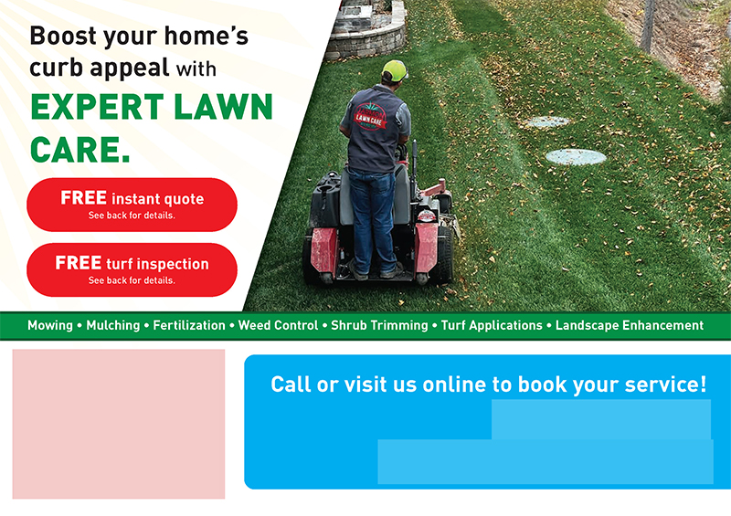 Successful Landscaping Postcard Campaign